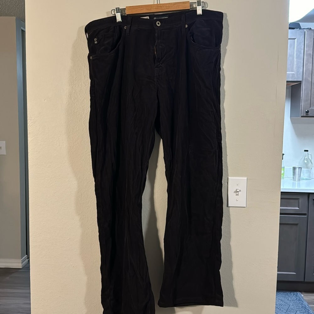 Adriano Goldschmied AG corduroy pants. Brown, 40